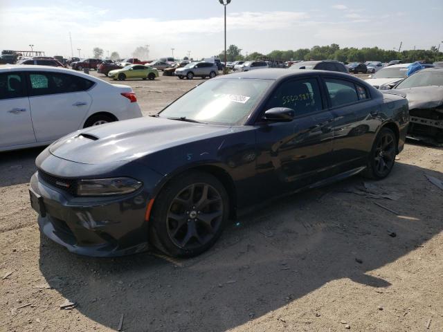 2C3CDXHGXKH567704 - 2019 DODGE CHARGER GT CHARCOAL photo 1
