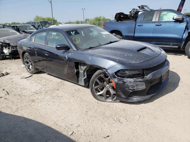 2C3CDXHGXKH567704 - 2019 DODGE CHARGER GT CHARCOAL photo 4