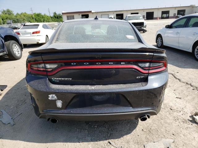 2C3CDXHGXKH567704 - 2019 DODGE CHARGER GT CHARCOAL photo 6