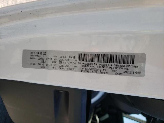 3C6TRVAGXKE559472 - 2019 RAM PROMASTER 1500 STANDARD TWO TONE photo 10