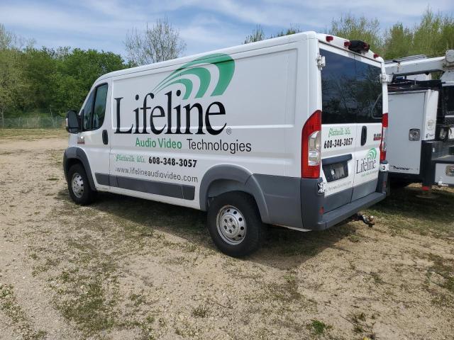 3C6TRVAG4JE104745 - 2018 RAM PROMASTER 1500 STANDARD WHITE photo 2