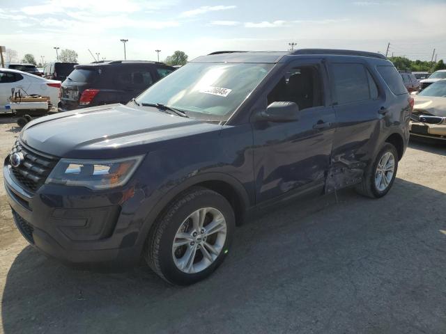 1FM5K8AR4HGC78488 - 2017 FORD EXPLORER POLICE INTERCEPTOR 蓝色 照片 1