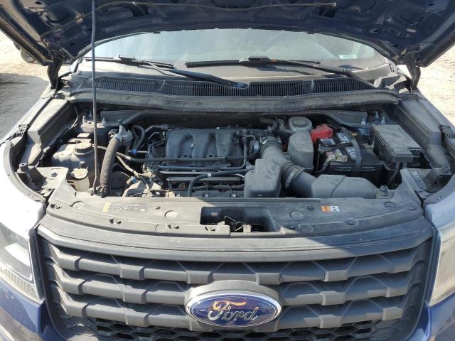 1FM5K8AR4HGC78488 - 2017 FORD EXPLORER POLICE INTERCEPTOR 蓝色 照片 12