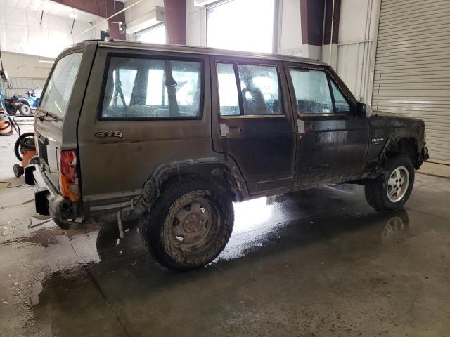 1J4FJ58L2LL280231 - 1990 JEEP CHEROKEE LAREDO GRAY photo 3