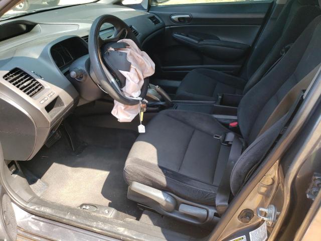 19XFA1F67AE030002 - 2010 HONDA CIVIC LX-S Մոխրագույն լուսանկար 7