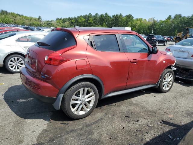 JN8AF5MV2DT206127 - 2013 NISSAN JUKE S RED photo 3