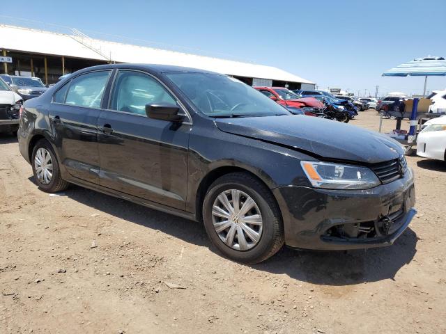 3VW2K7AJ1EM333618 - 2014 VOLKSWAGEN JETTA BASE 黑色 照片 4