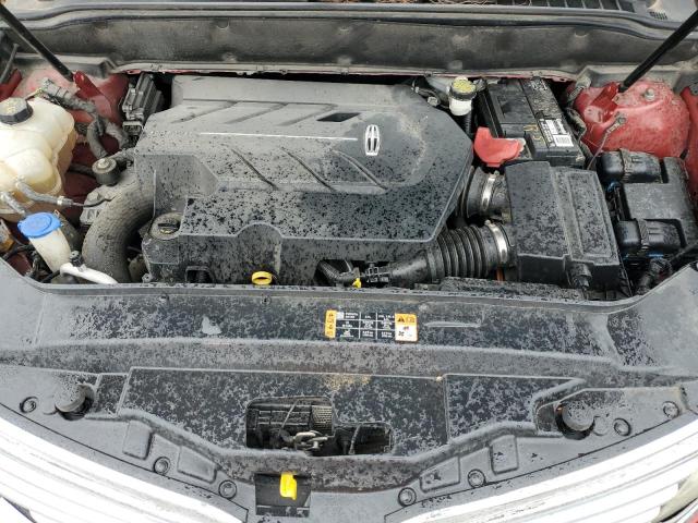 2LMTJ8LP5GBL43607 - 2016 LINCOLN MKX RESERVE მუქწითელი ფოტო 12