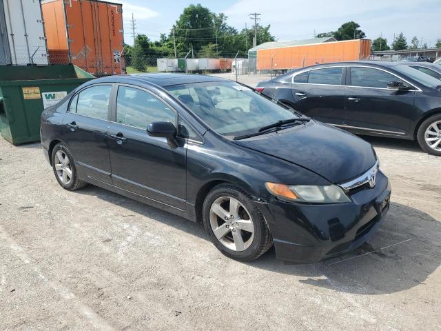 1HGFA16808L053917 - 2008 HONDA CIVIC EX BLACK photo 4