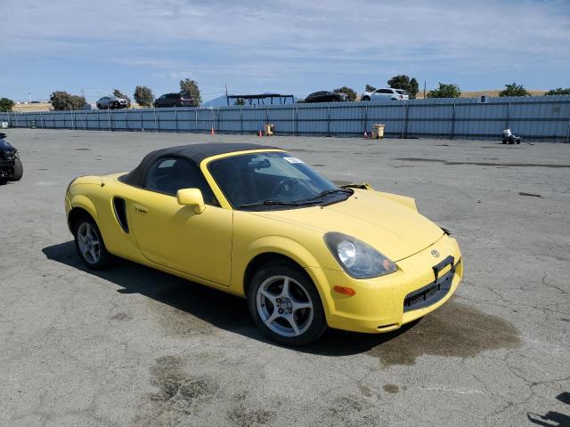 JTDFR320610041278 - 2001 TOYOTA MR2 SPYDER YELLOW photo 4