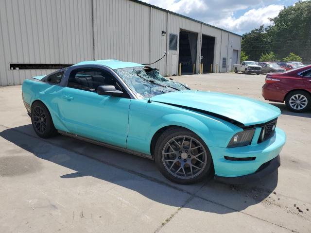 1ZVHT82H295116020 - 2009 FORD MUSTANG GT TEAL photo 4