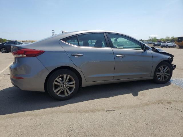 5NPD84LFXJH276014 - 2018 HYUNDAI ELANTRA SEL GRAY photo 3