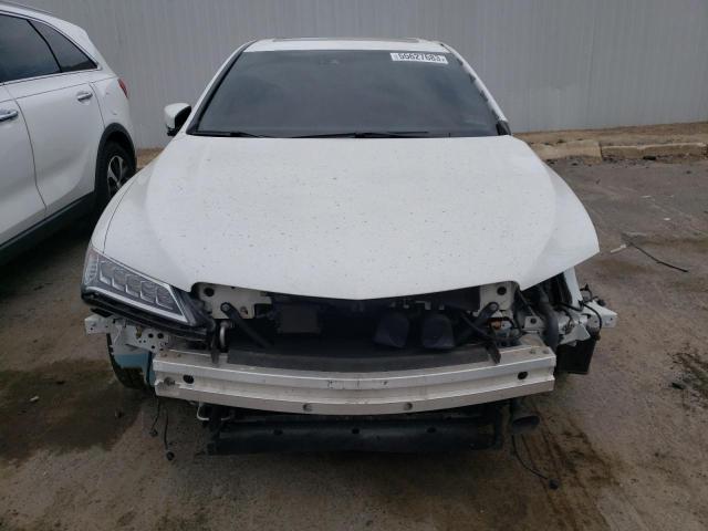 19UUB3F74FA010181 - 2015 ACURA TLX ADVANCE WHITE photo 5