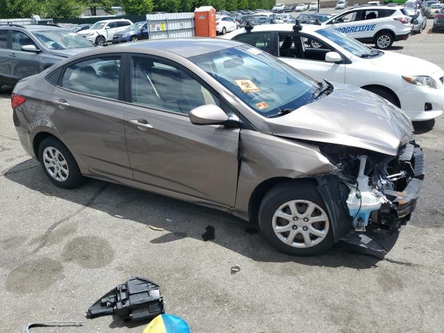 KMHCT4AE9EU630150 - 2014 HYUNDAI ACCENT GLS GOLD photo 4