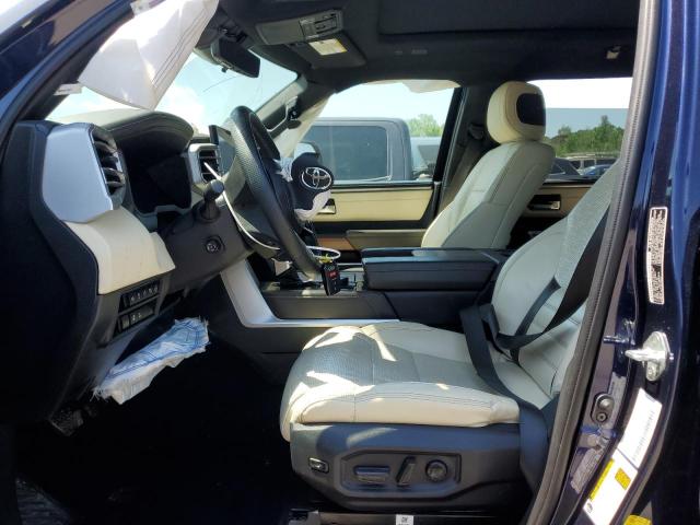 5TFMA5EC6NX005135 - 2022 TOYOTA TUNDRA CREWMAX PLATINUM შავი ფოტო 7