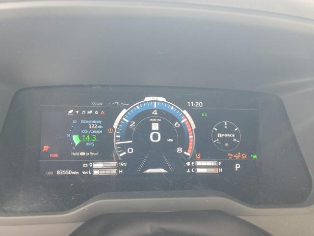 5TFMA5EC6NX005135 - 2022 TOYOTA TUNDRA CREWMAX PLATINUM შავი ფოტო 9