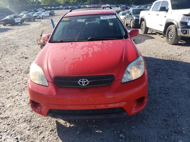 2T1KR30E75C365140 - 2005 TOYOTA COROLLA MA XR RED photo 5