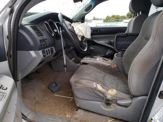 5TETU62N95Z081004 - 2005 TOYOTA TACOMA PRERUNNER ACCESS CAB SILVER photo 7