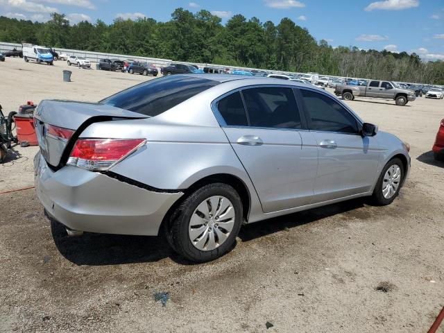 1HGCP2F30BA143793 - 2011 HONDA ACCORD LX SILVER photo 3