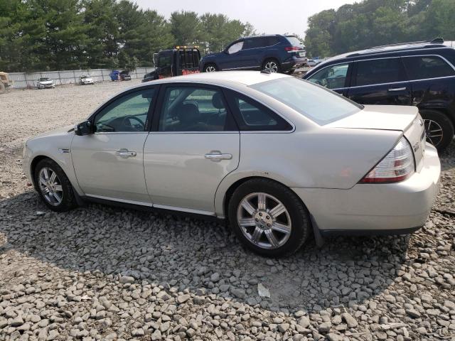 1FAHP25W78G102640 - 2008 FORD TAURUS LIMITED WHITE photo 2