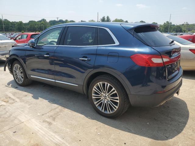 2LMPJ8LR7HBL37523 - 2017 LINCOLN MKX RESERVE Կապույտ լուսանկար 2
