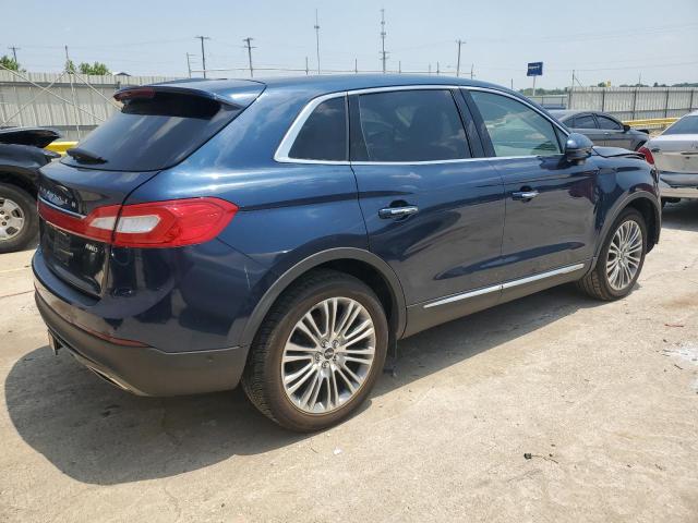 2LMPJ8LR7HBL37523 - 2017 LINCOLN MKX RESERVE Կապույտ լուսանկար 3