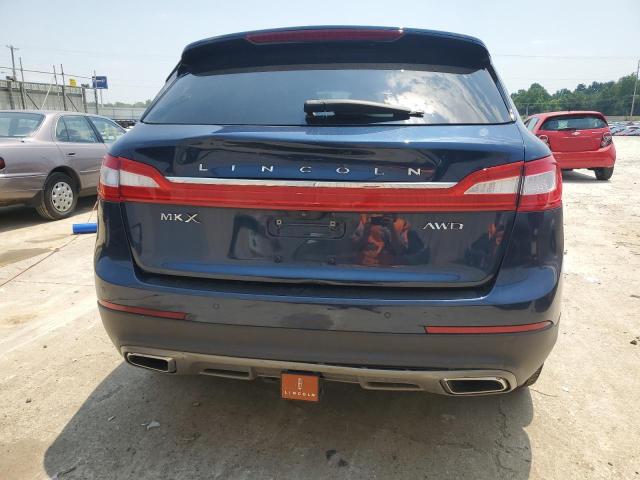 2LMPJ8LR7HBL37523 - 2017 LINCOLN MKX RESERVE BLUE photo 6