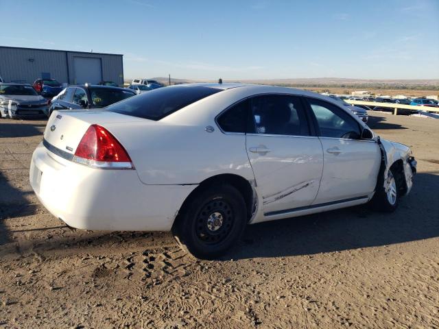 2G1WS583189250213 - 2008 CHEVROLET IMPALA POLICE WHITE photo 3