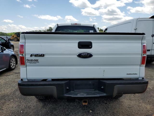 1FTNF1EFXDKD61527 - 2013 FORD F150 WHITE photo 6