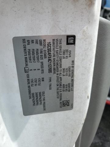 1GCSGAFX4C1127685 - 2012 CHEVROLET EXPRESS G1 白色 照片 13