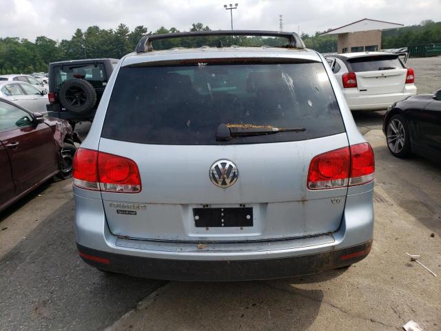 WVGZG77L86D040495 - 2006 VOLKSWAGEN TOUAREG 3.2 BLUE photo 6