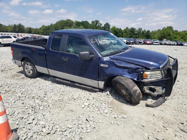 1FTPX12V37FA63853 - 2007 FORD F150 BLUE photo 4