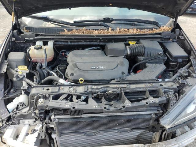 2C4RC1BG7HR527100 - 2017 CHRYSLER PACIFICA TOURING L შავი ფოტო 11