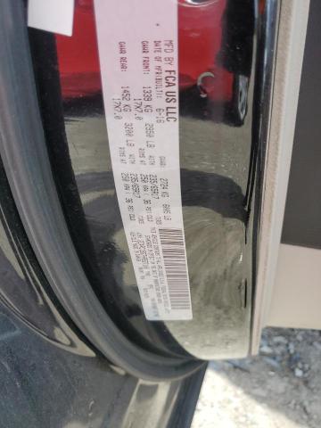 2C4RC1BG7HR527100 - 2017 CHRYSLER PACIFICA TOURING L შავი ფოტო 12