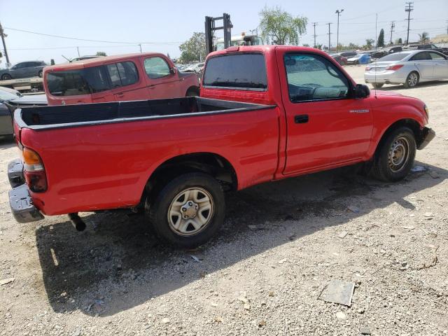 5TENL42N74Z409227 - 2004 TOYOTA TACOMA RED photo 3