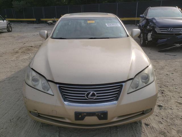 JTHBJ46G672105608 - 2007 LEXUS ES 350 GOLD photo 5