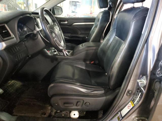 5TDJKRFH1ES065525 - 2014 TOYOTA HIGHLANDER XLE 灰色 照片 7