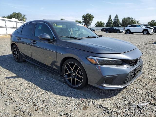 19XFL1H8XNE004346 - 2022 HONDA CIVIC SPORT TOURING رمادي صورة 4