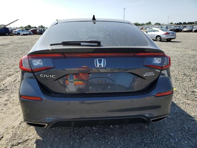 19XFL1H8XNE004346 - 2022 HONDA CIVIC SPORT TOURING رمادي صورة 6