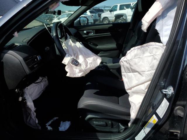 19XFL1H8XNE004346 - 2022 HONDA CIVIC SPORT TOURING رمادي صورة 7