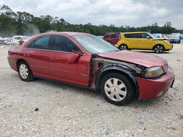 1LNHM86S94Y643206 - 2004 LINCOLN LS 红色 照片 4
