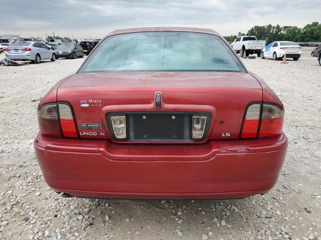 1LNHM86S94Y643206 - 2004 LINCOLN LS 红色 照片 6