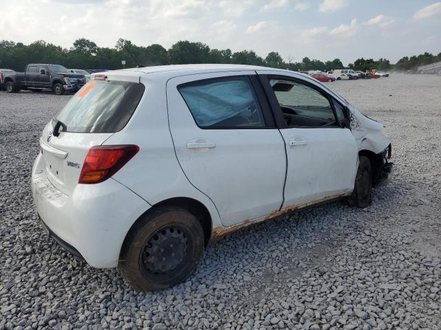 VNKKTUD37HA082849 - 2017 TOYOTA YARIS L WHITE photo 3