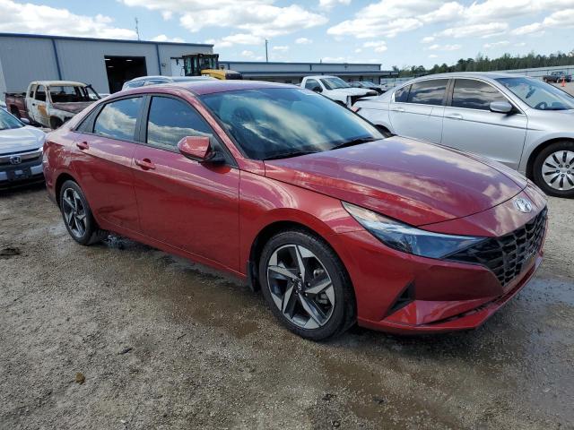 KMHLS4AGXPU567972 - 2023 HYUNDAI ELANTRA SEL RED photo 4