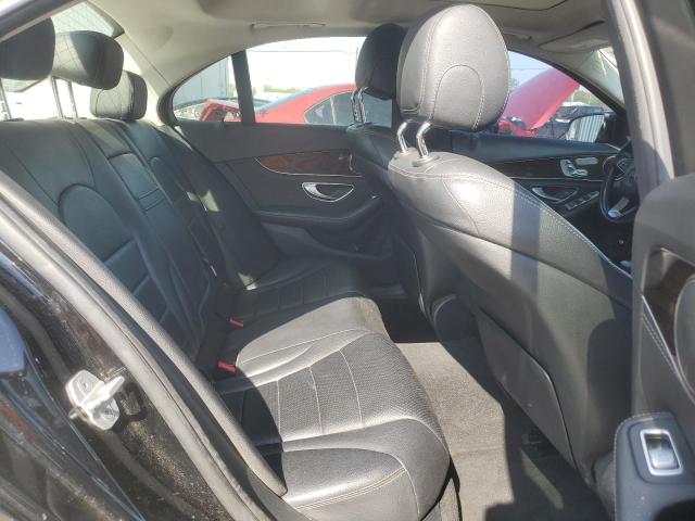 WDDWF4KB0GR135568 - 2016 MERCEDES-BENZ C 300 4MATIC BLACK photo 10