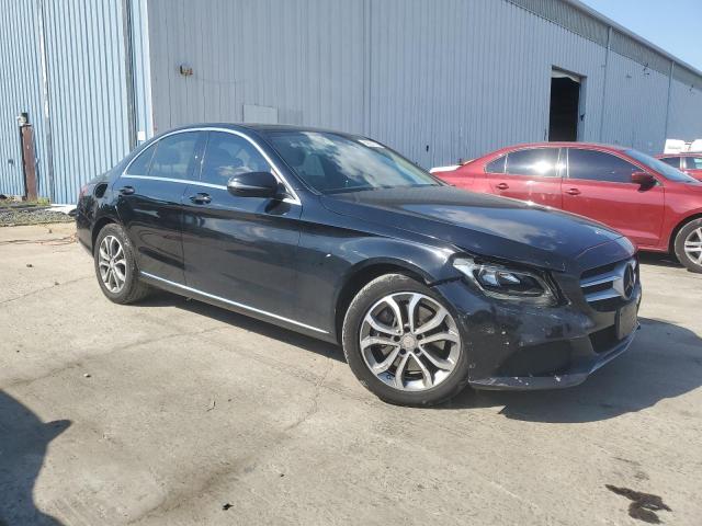 WDDWF4KB0GR135568 - 2016 MERCEDES-BENZ C 300 4MATIC BLACK photo 4