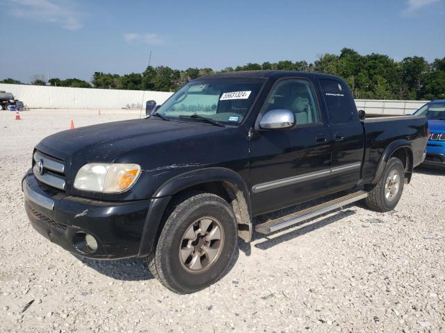 5TBRT34186S479382 - 2006 TOYOTA TUNDRA ACCESS CAB SR5 BLACK photo 1