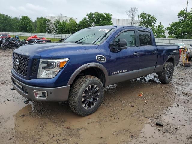 1N6BA1F40GN510574 - 2016 NISSAN TITAN XD SL BLUE photo 1