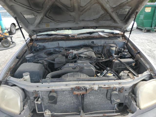 5TBRN34101S160920 - 2001 TOYOTA TUNDRA ACCESS CAB SR5 GRAY photo 11