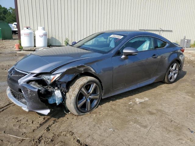 JTHSE5BC8F5001583 - 2015 LEXUS RC 350 GRAY photo 1